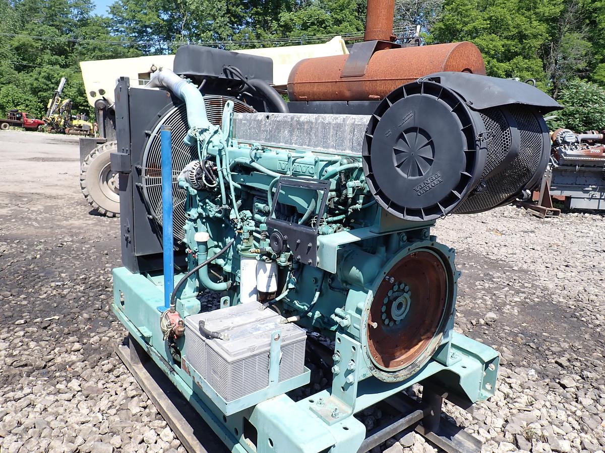 Used Volvo TAD1252VE Diesel Engine POWER UNIT 426 HP