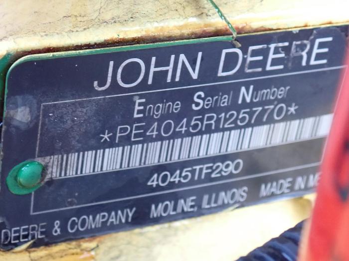 Used 2018 John Deere 4045TF290 Diesel Engine Power Unit