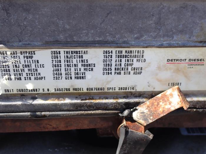 Used 1995 Detroit Diesel 12.7 Series 60 DDEC 3 Truck Engine