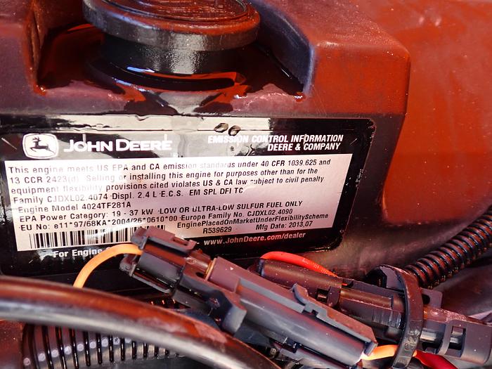 Used 2013 Atlas Copco XAS185JD7 185 CFM Air Compressor