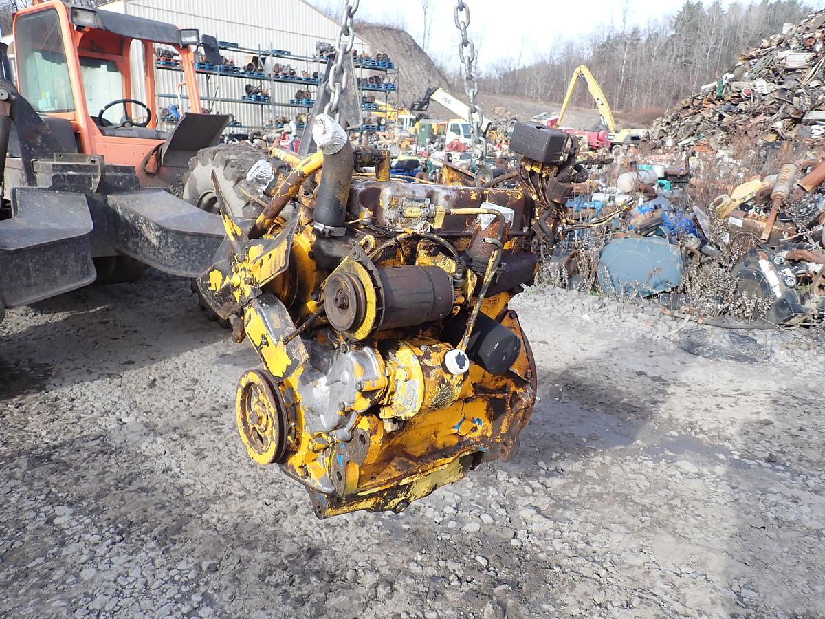 Used Ford 201 Diesel Engine 4500 BACKHOE! New Holland