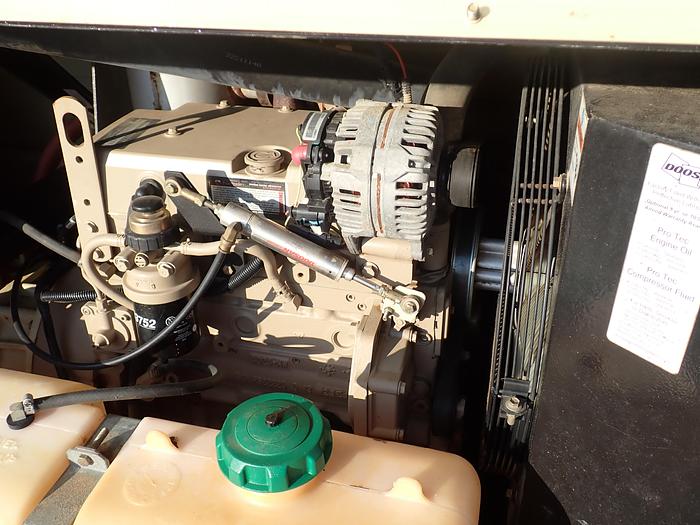 Used 2013 Doosan P185WJD-FX-T4I Air Compressor Deere Diesel