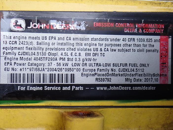 Used 2018 Thompson 6JSC 6" Enclosed Water Pump PORTABLE