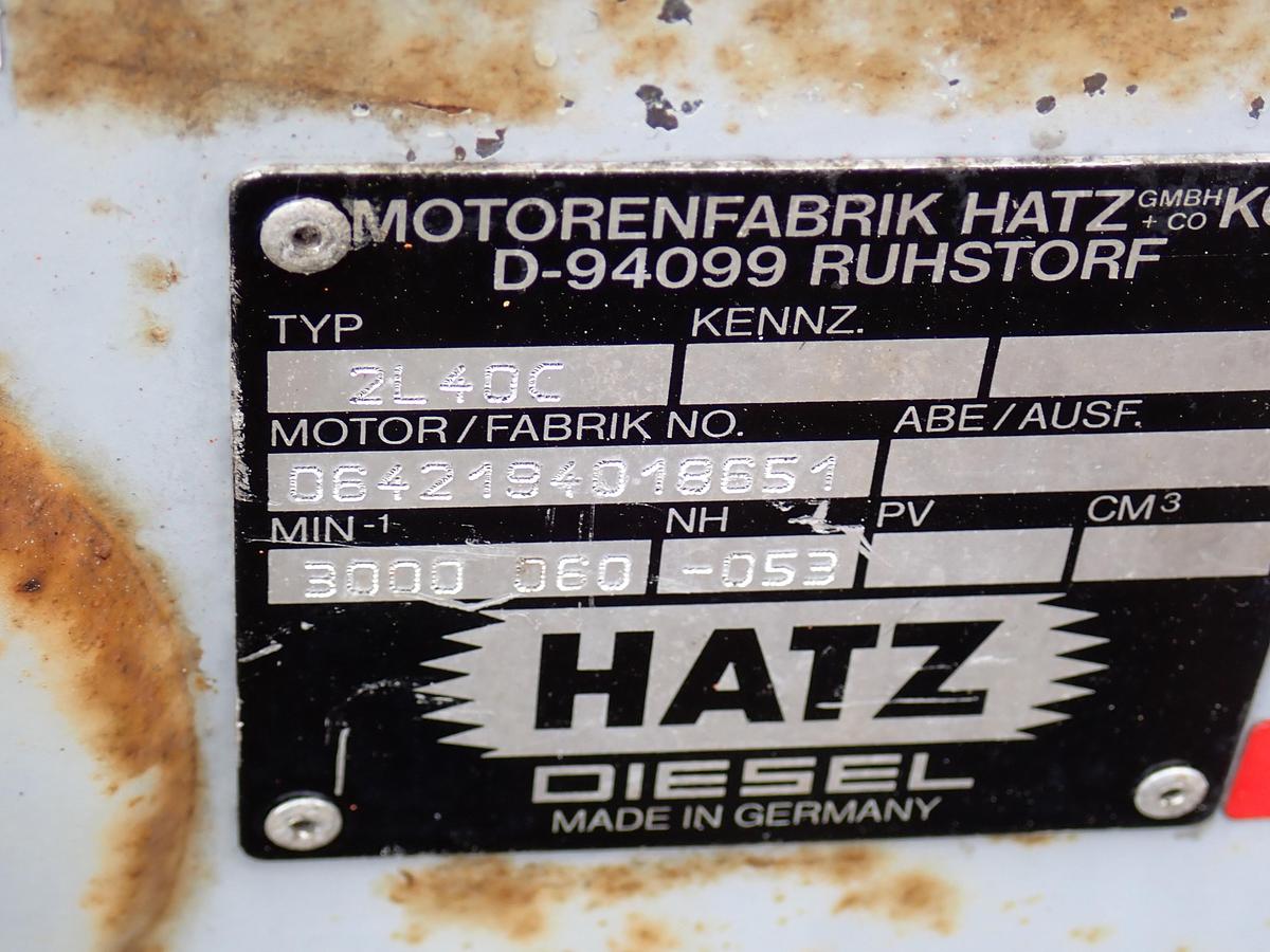 Used Hatz 2L40C Diesel Engine