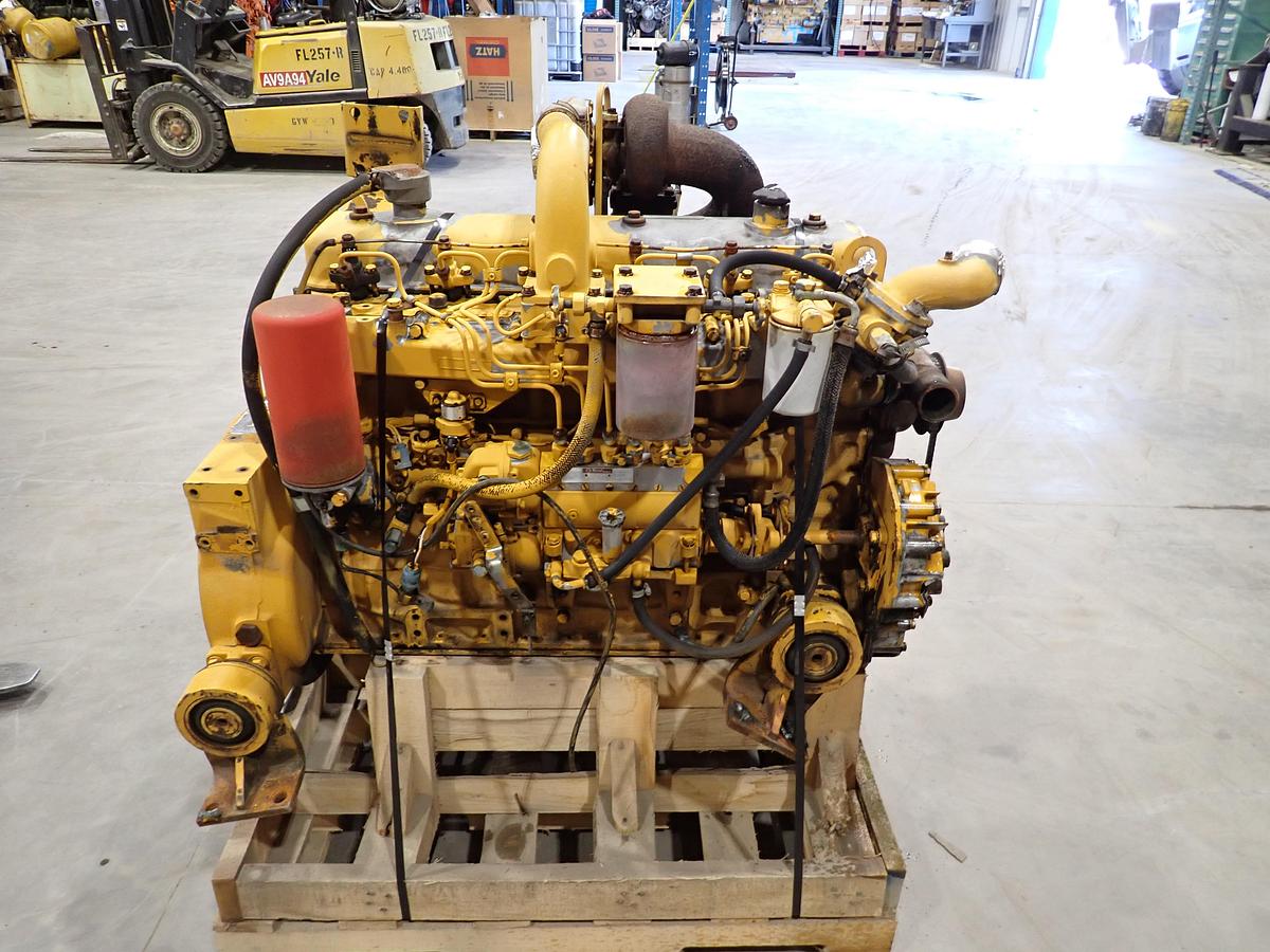 Used Komatsu S6D105-1 Diesel Engine SUPER CLEAN!