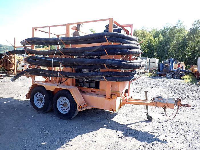 Used 2012 Pioneer SC108S17 10X8 Towable Water Pump