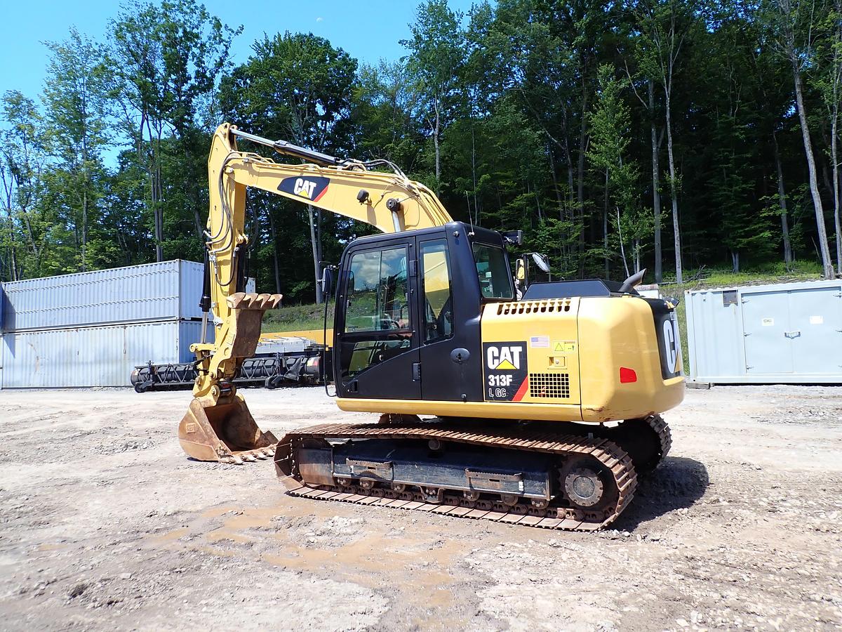 Used 2020 CAT 313FL GC Excavator w/ CAT PROGRESSIVE THUMB