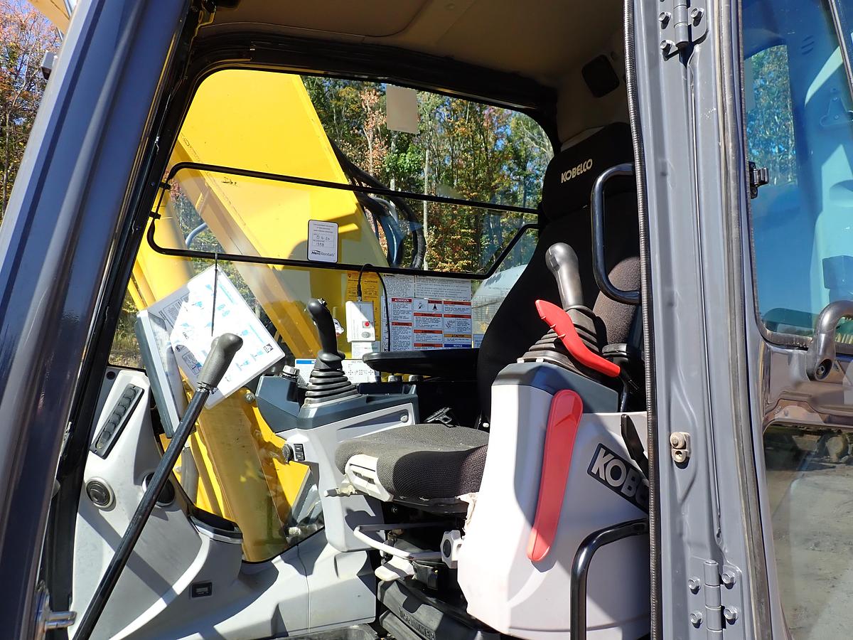 Used 2022 Kobelco SK140SRLC-7 Hydraulic Excavator SUPER CLEAN!