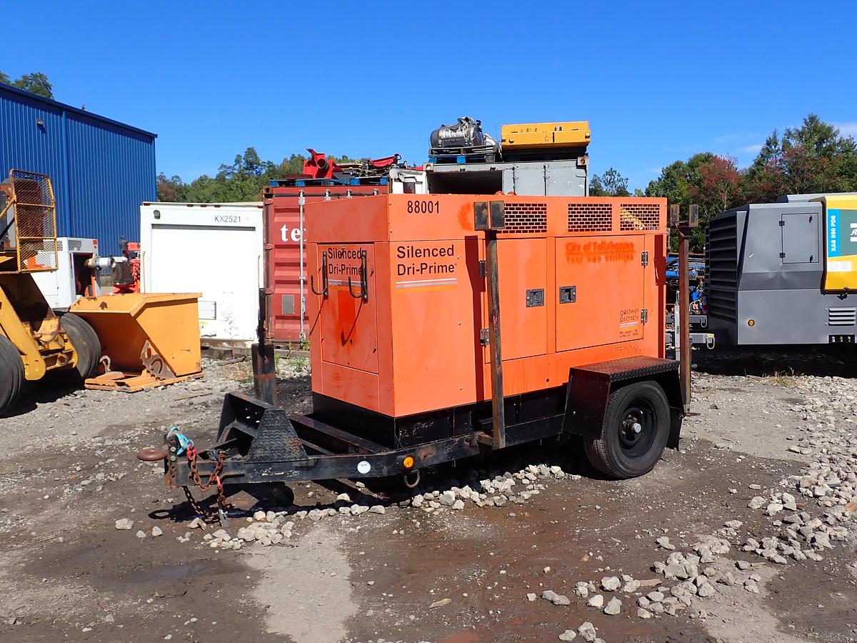 Used 2005 Godwin CD150 6" Enclosed Water Pump CRITICAL SILENCED