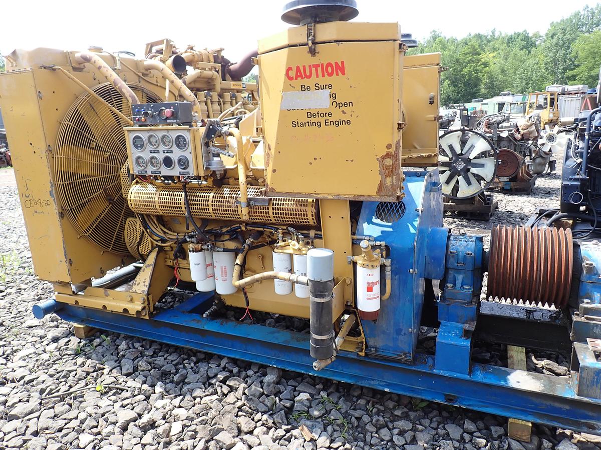Used 2000 CAT 3412E Diesel Engine POWER UNIT! AR 156-7211