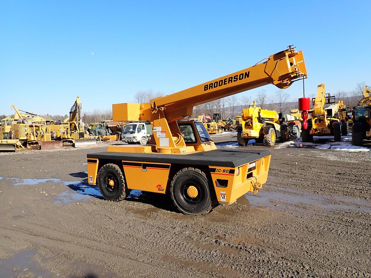Used 1997 Broderson IC80-2E Carry Deck Crane