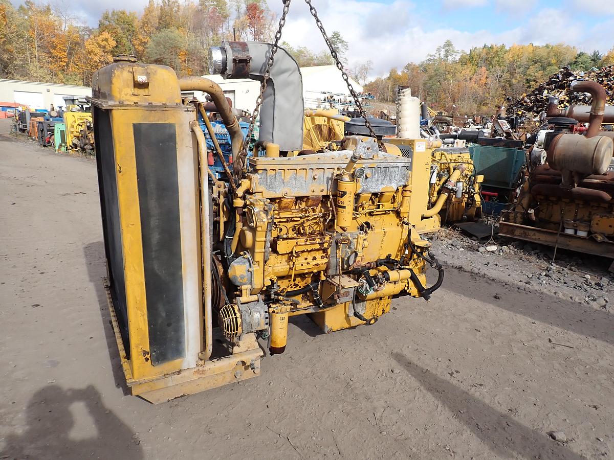 Used 1999 CAT 3406B Diesel Engine POWER UNIT AR 130-9415 519 HP