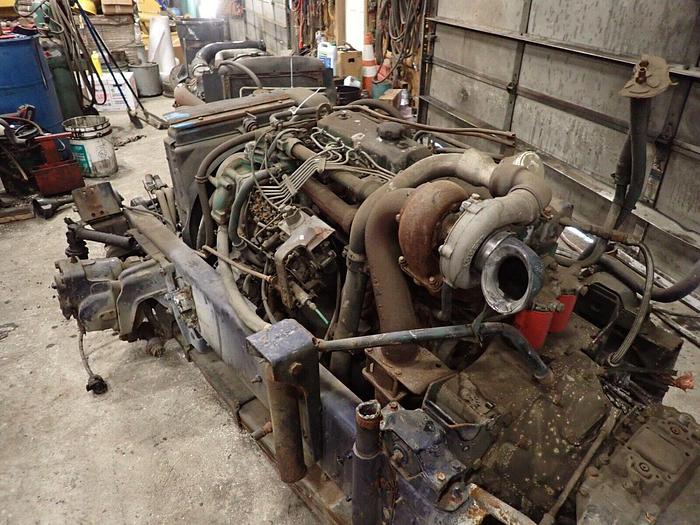 Used 1986 Volvo TD61FB Turbo Diesel Engine RUNS EXC! Truck TD61 205 HP ZF