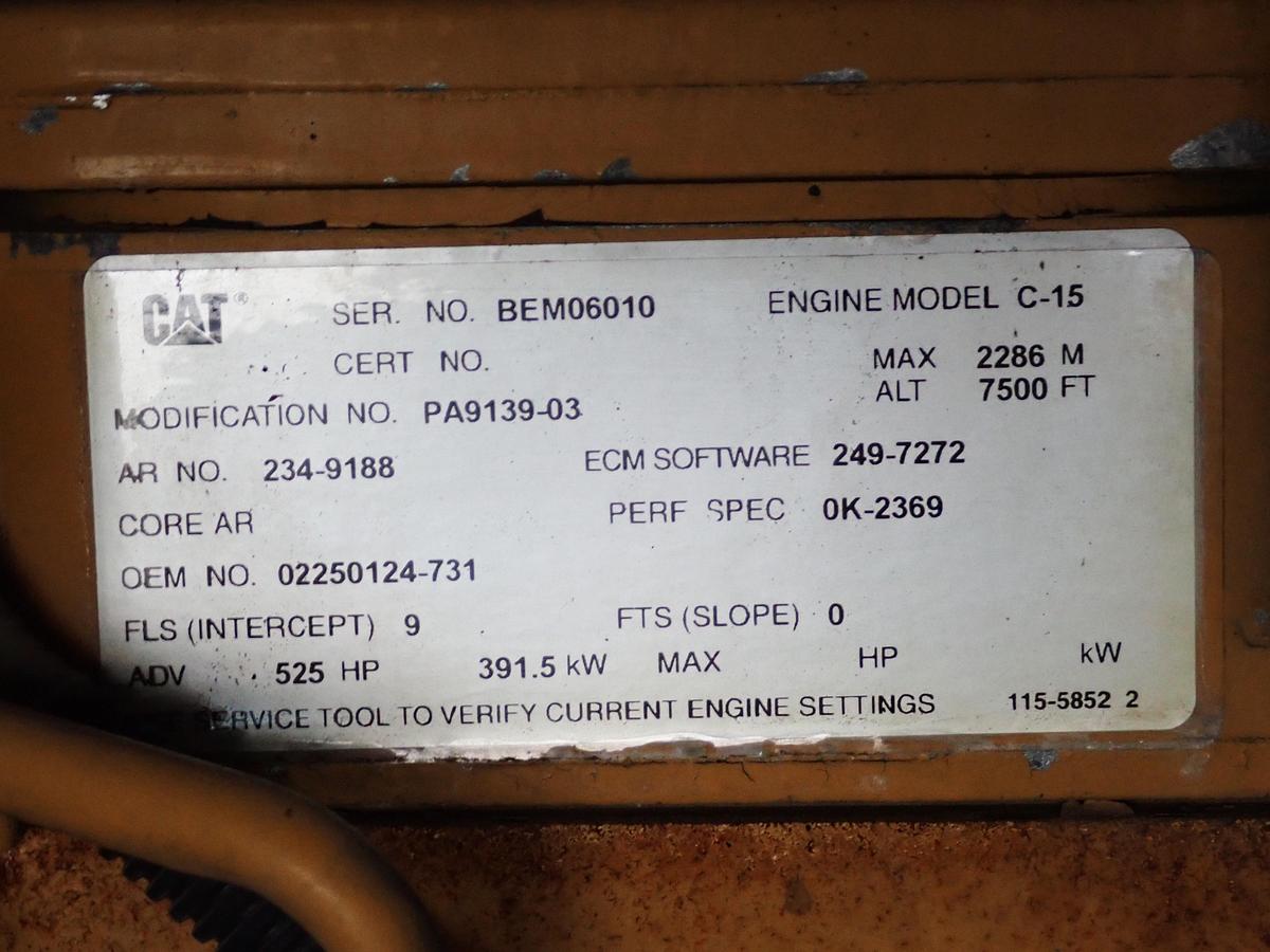 Used 2006 Sullair 1150XHA 350 PSI Air Compressor CAT DIESEL