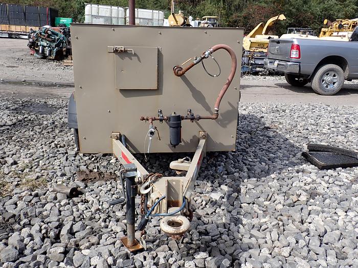 Used 2000 LeRoi Q185D 185 CFM Air Compressor CAT 3034 Diesel