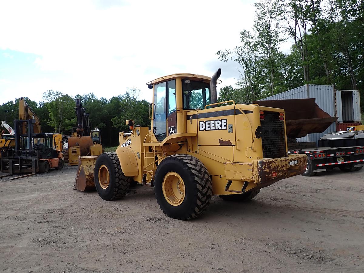 Used 2001 John Deere 624H Wheel Loader