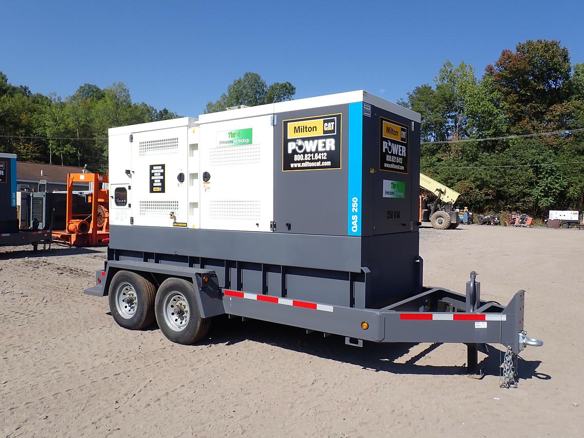 2024 Atlas Copco QAS250 Generator Set UNUSED FACTORY WARRANTY!