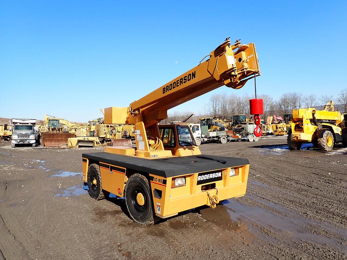 Used 1997 Broderson IC80-2E Carry Deck Crane