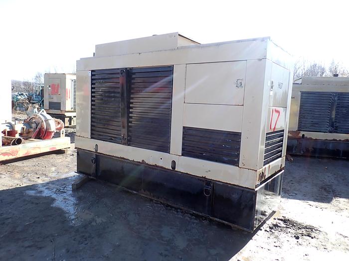 Used 1990 Cummins NT855-G6 250 KW Generator 1544 HOURS