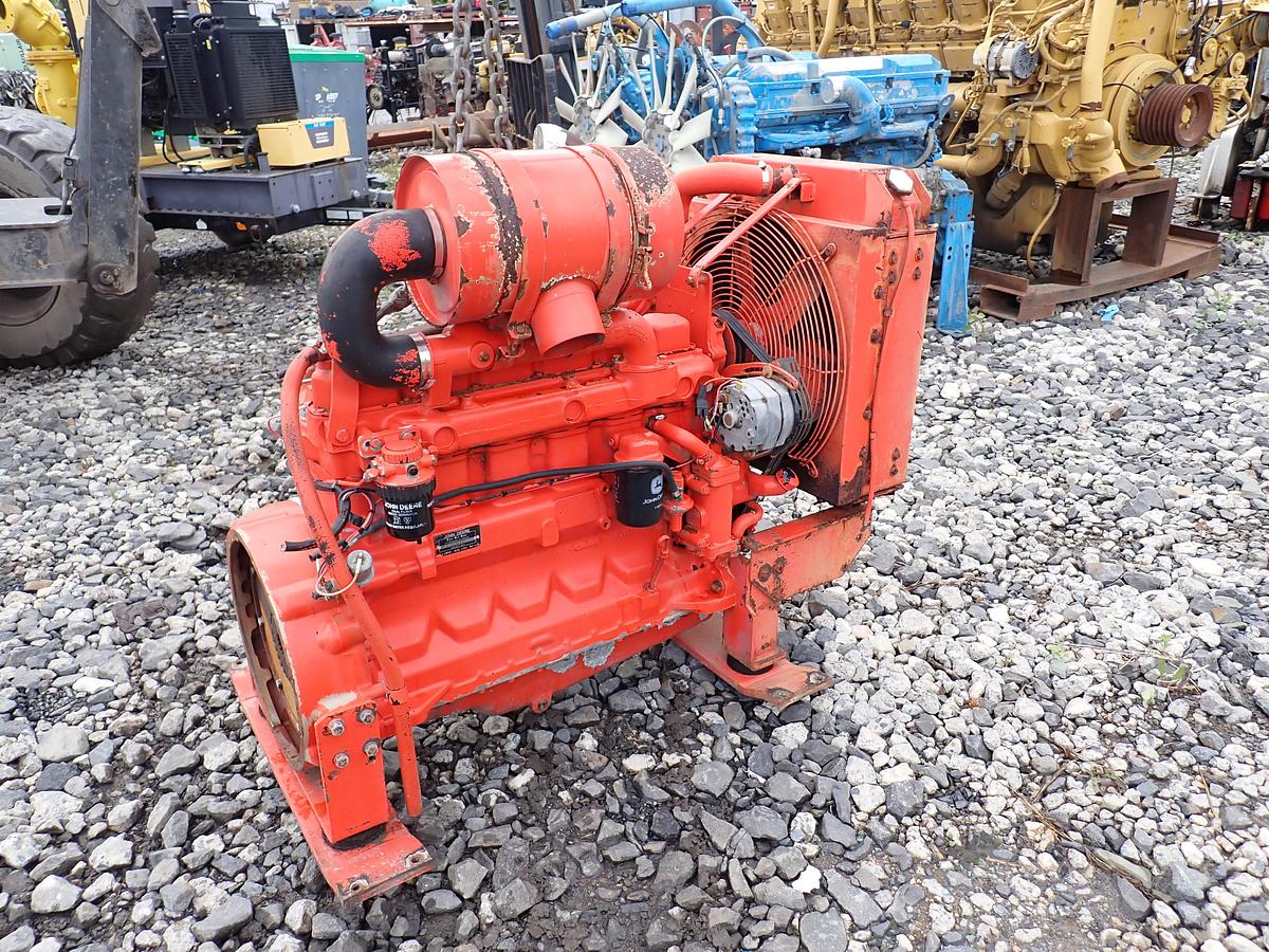 Used John Deere 6068DF001 Diesel Engine Power Unit
