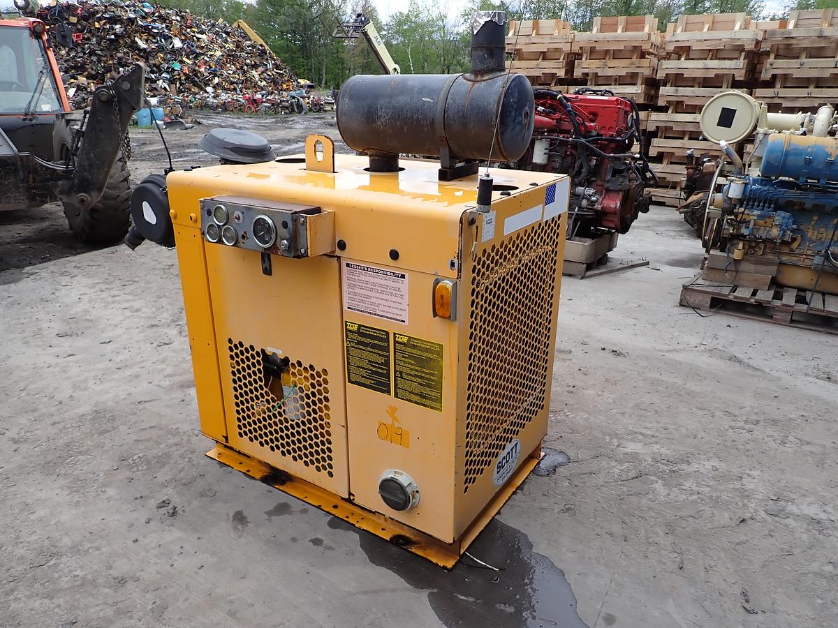 Used 2011 John Deere 4045TF280 Diesel Engine POWER UNIT 21 HOURS