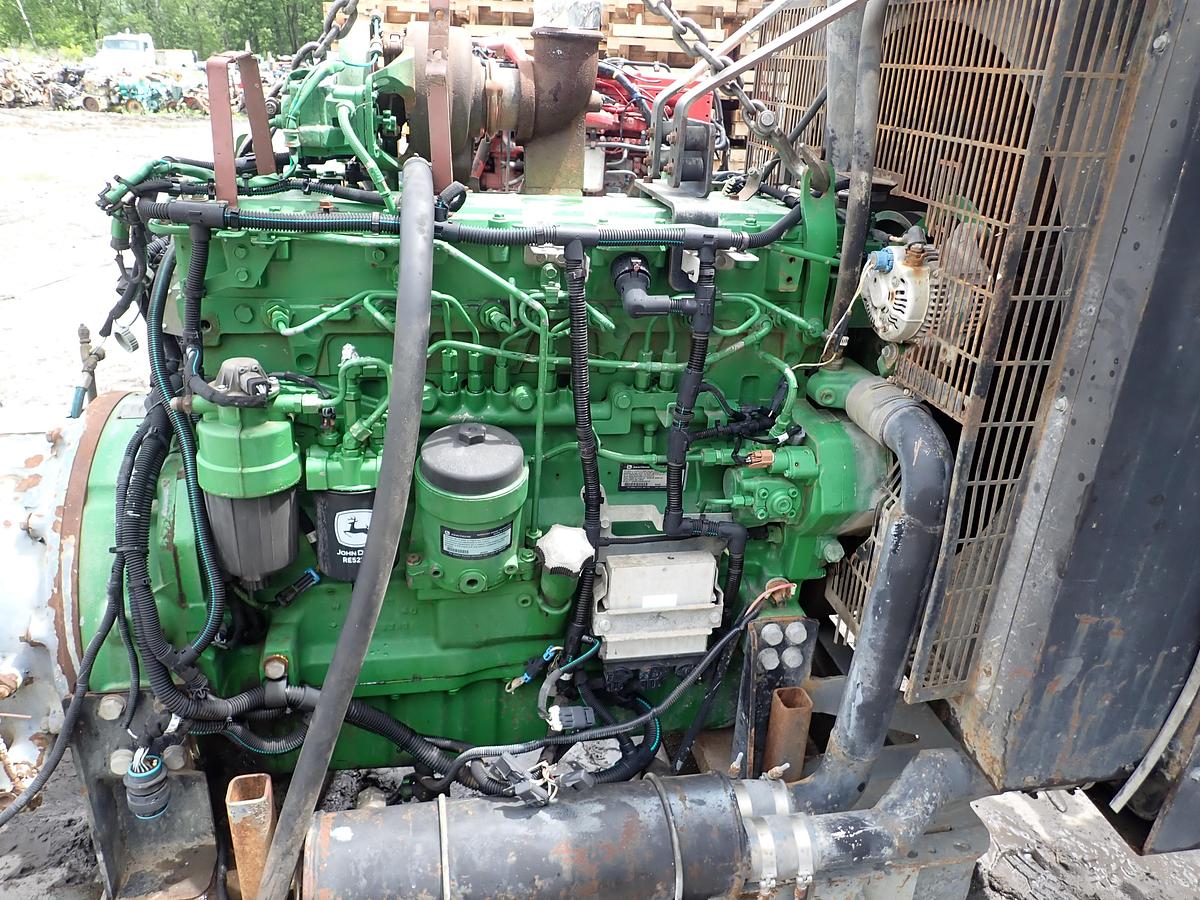 Used 2007 John Deere 6090HF485 Diesel Engine POWER UNIT