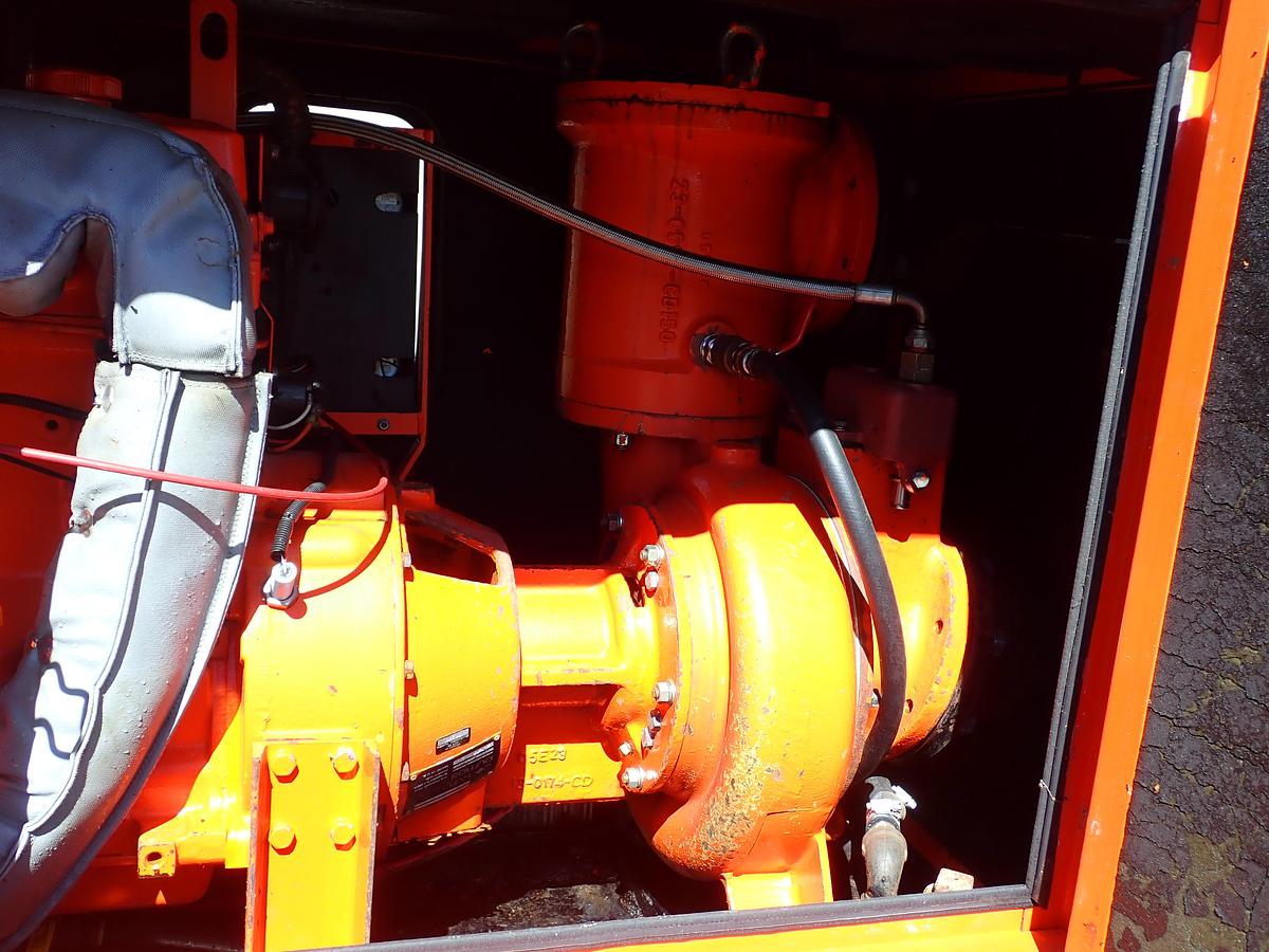Used 2005 Godwin CD150 6" Enclosed Water Pump CRITICAL SILENCED