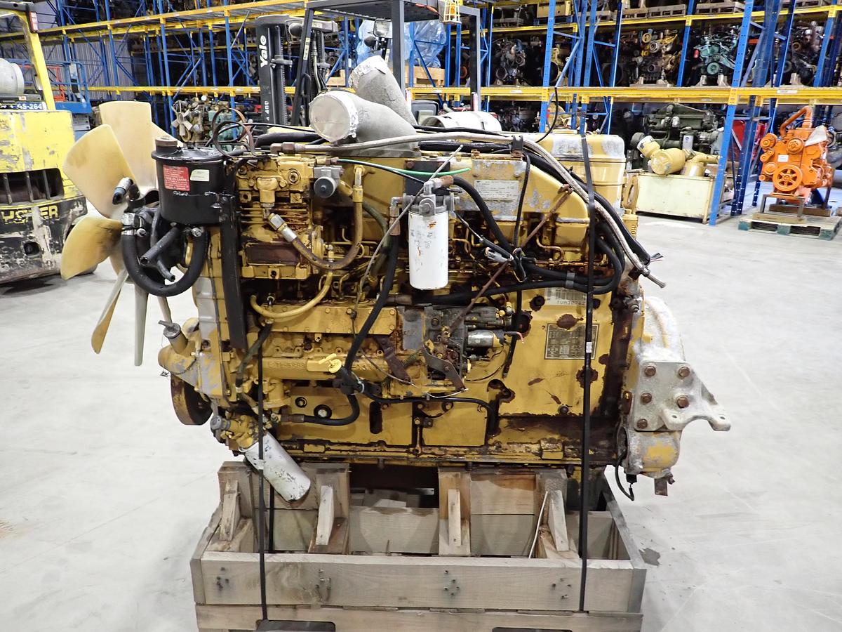 Used 1996 Caterpillar 3406C Turbo Diesel Engine AR # 118-5177