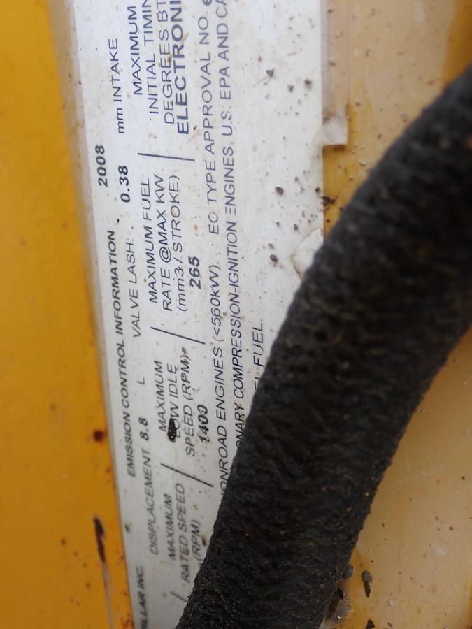 Used 2008 CAT C9 Industrial Diesel Engine POWER UNIT