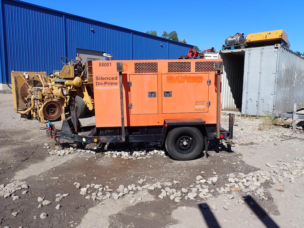 Used 2005 Godwin CD150 6" Enclosed Water Pump CRITICAL SILENCED