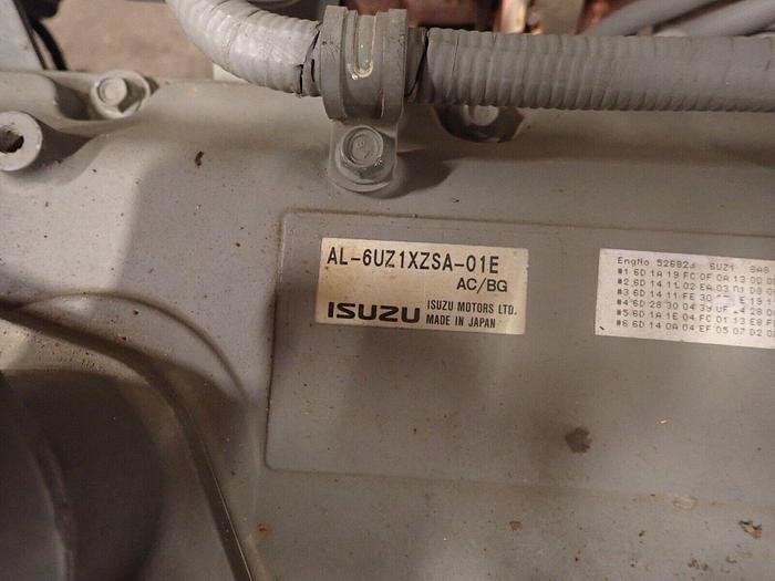 Used 2016 Isuzu 6UZ1XZSA-01E Turbo Diesel Engine STRONG RUNNER! DEERE 470G 6UZ1