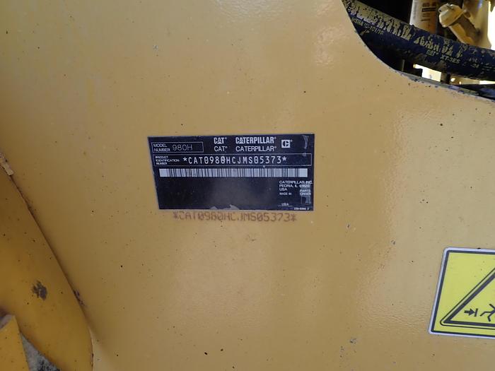 Used 2010 CAT 980H