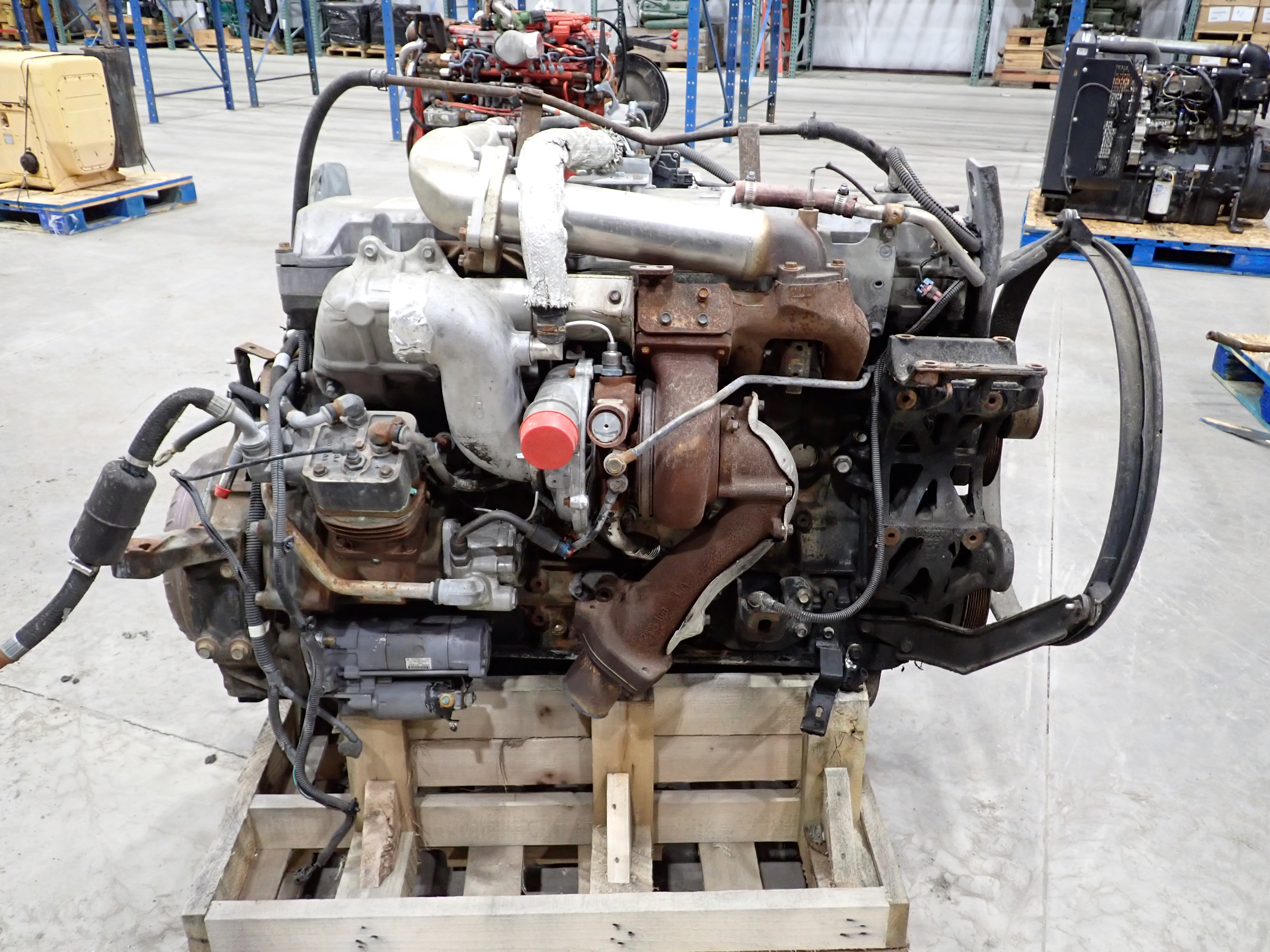 Used 2008 Isuzu 6HK1 Diesel Truck Engine
