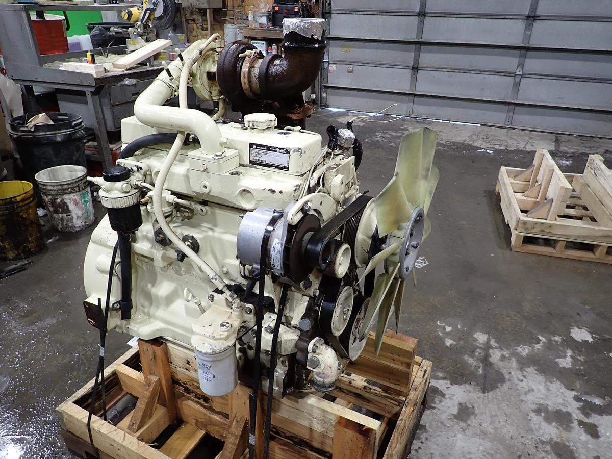 Used 2007 John Deere 4045TF270 Turbo Diesel Engine