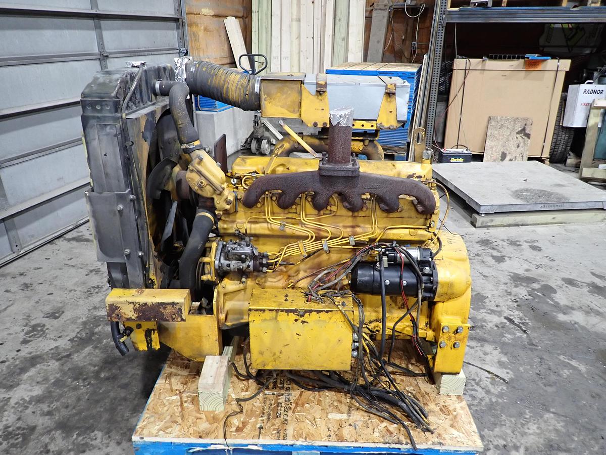 Used John Deere 6414DF001 Diesel Engine POWER UNIT! 6414