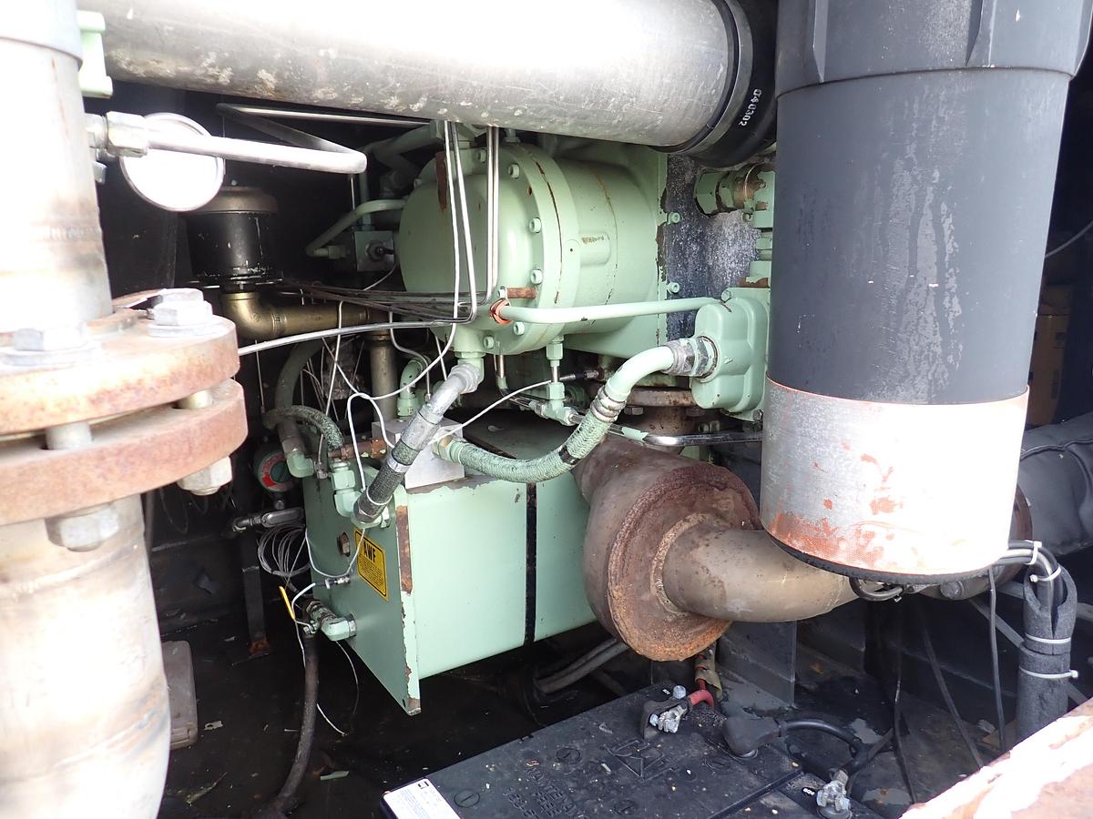 Used 2003 Sullair DE18 1550 CFM Oil Free Air Compressor CAT C16 8716 HRS