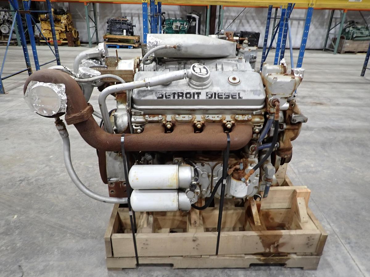 Used Detroit Diesel 8V92TA TWIN TURBO Engine 750 HP!