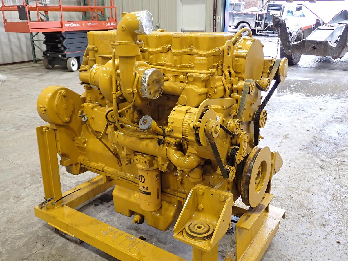 Used 2002 CAT 3456 Diesel Engine 385BL Excavator AR # 201-5588