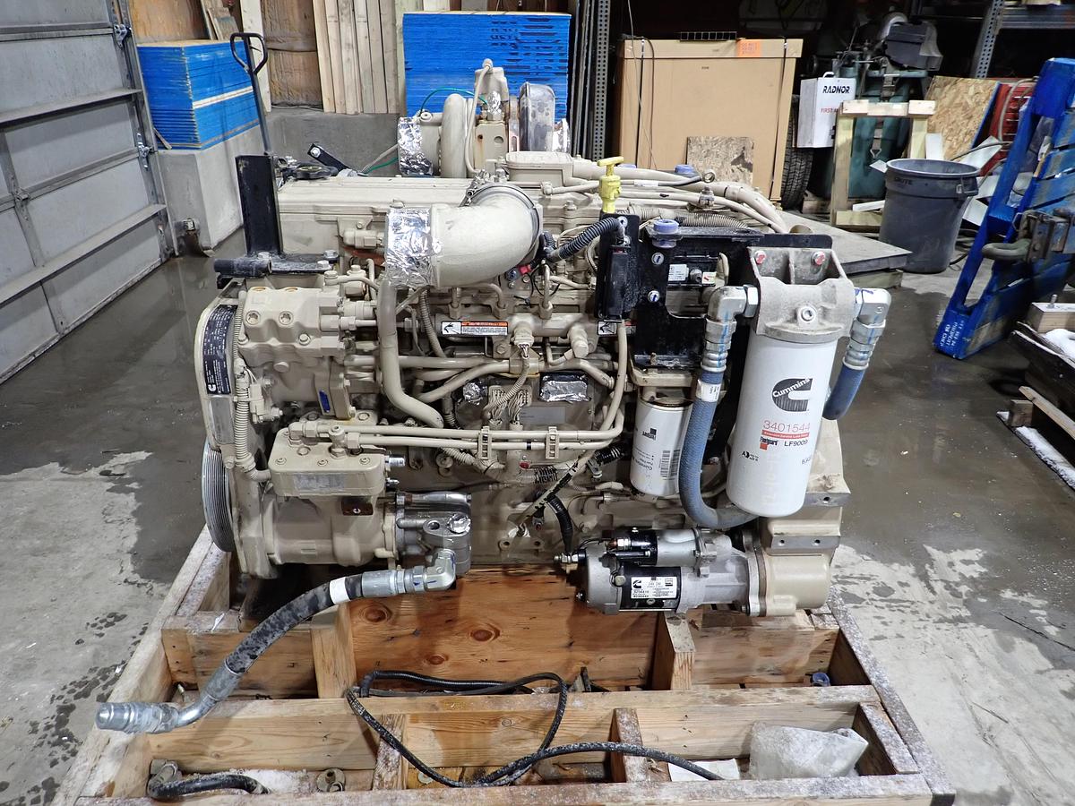 Used 2010 Cummins ISL 450 Diesel Engine GOV'T SURPLUS 450 HP! 8.9 Liter