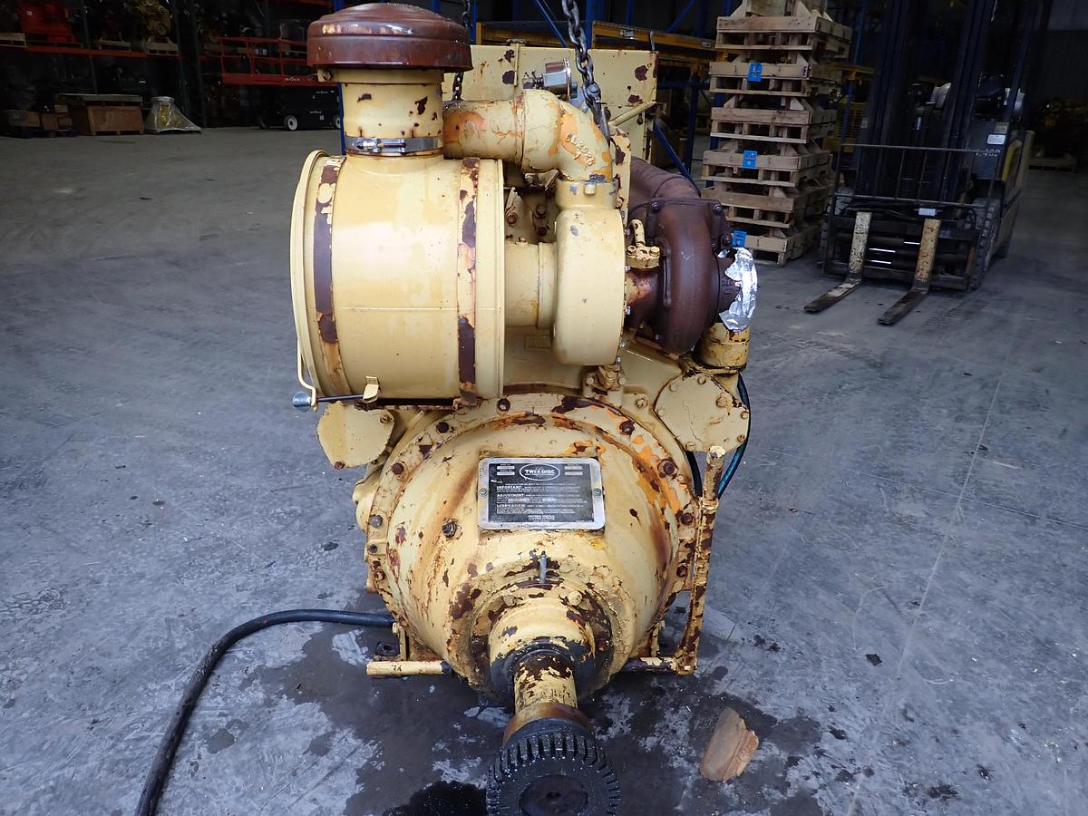 Used CAT D343 Diesel Engine POWER UNIT w/ PTO CLUTCH