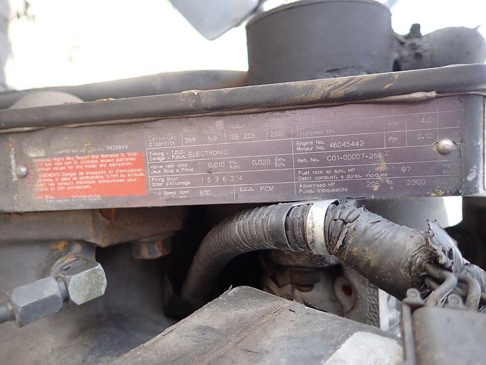 Used 2000 Cummins ISB 5.9 Turbo Diesel Engine RUNS EXC! LOW MILES! CM550 205 HP 2686