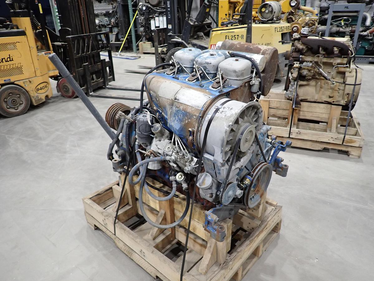 Used 2001 Deutz F3L912 Diesel Engine w/ PTO CLUTCH!