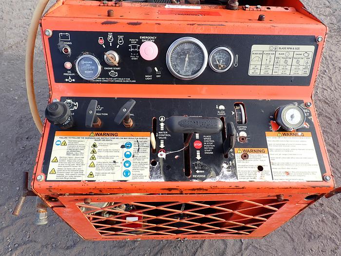 Used Husqvarna FS4400D Concrete Saw Pavement Cutter