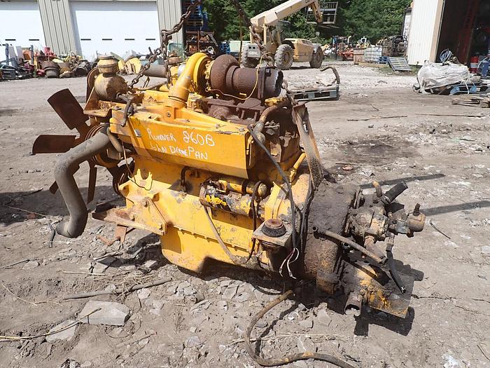Used John Deere 6619AT-01 Turbo Diesel Engine RUNS STRONG! 860B Pan Excavator