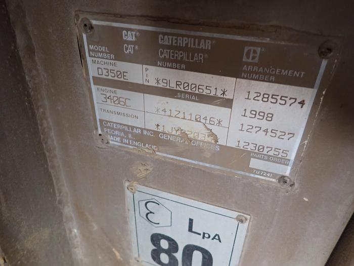 Used 1999 CAT D350E