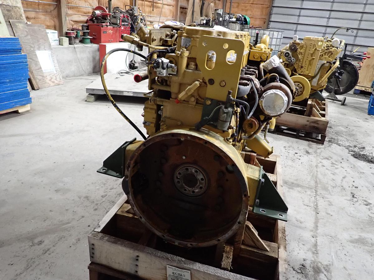 Used 2008 CAT C7 Diesel Engine GOV'T SURPLUS 330 HP