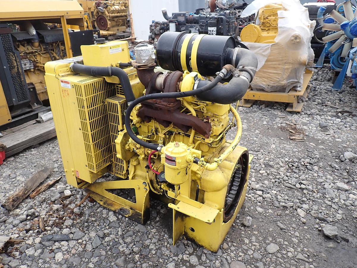 Used 2017 John Deere 4045TF290 Diesel Engine Power Unit
