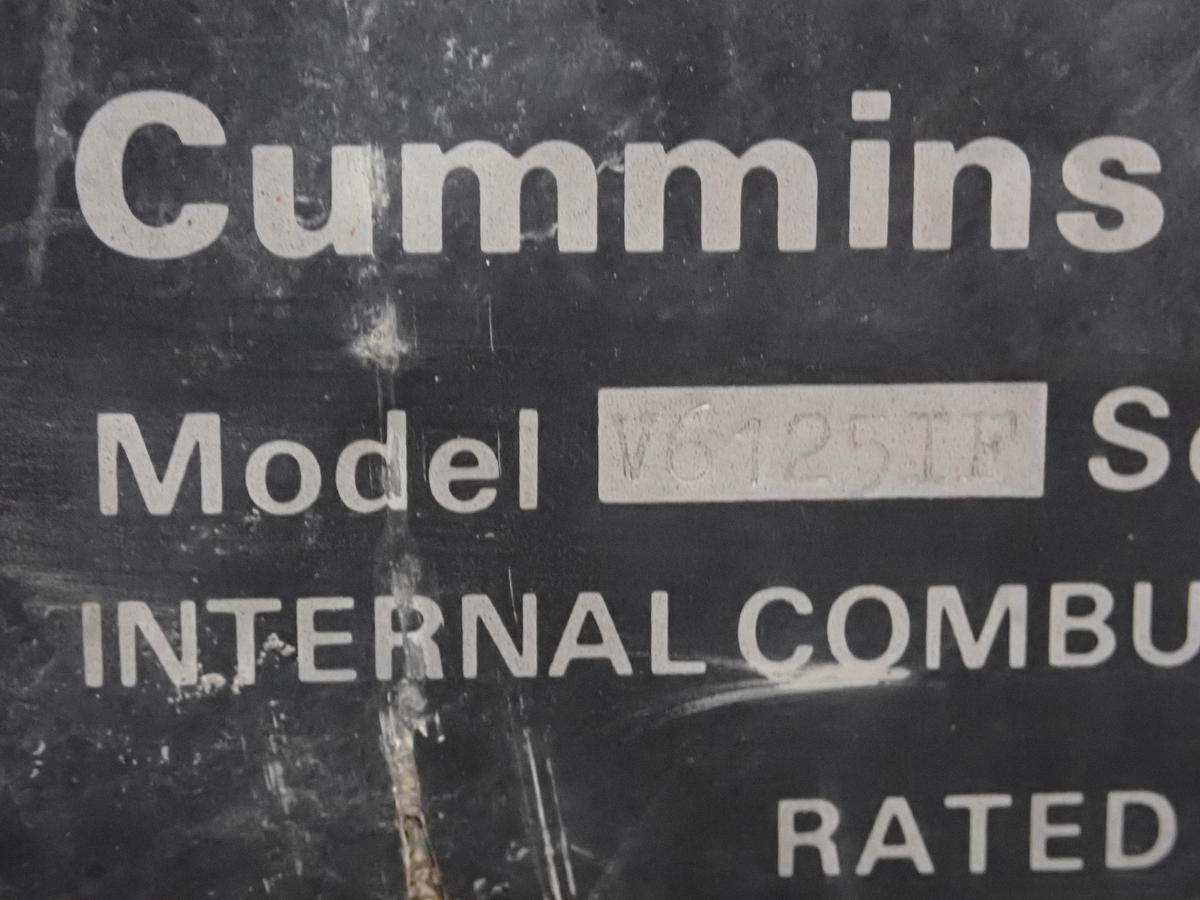 Used 1972 Cummins V378 V6 Diesel Engine