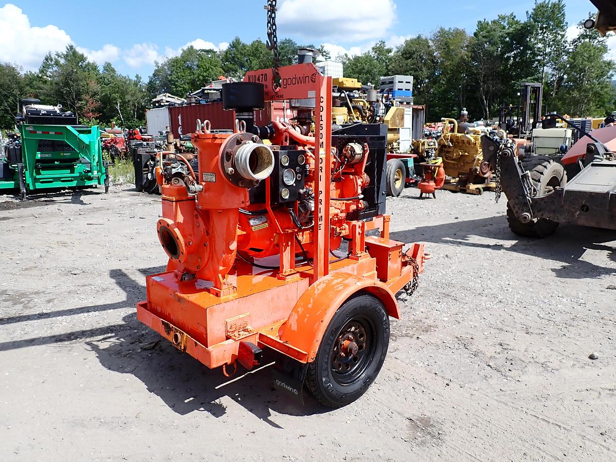 Used 2014 Godwin CD150M 6" Water Pump JOHN DEERE DIESEL