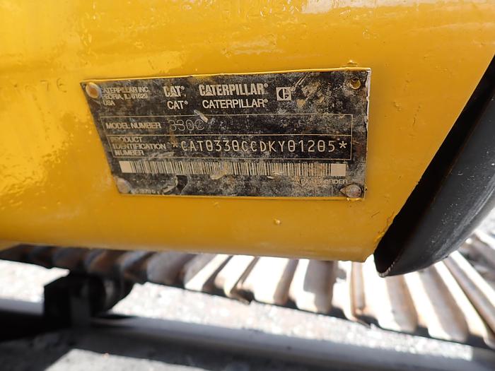 Used 2003 CAT 330CL Hydraulic Excavator